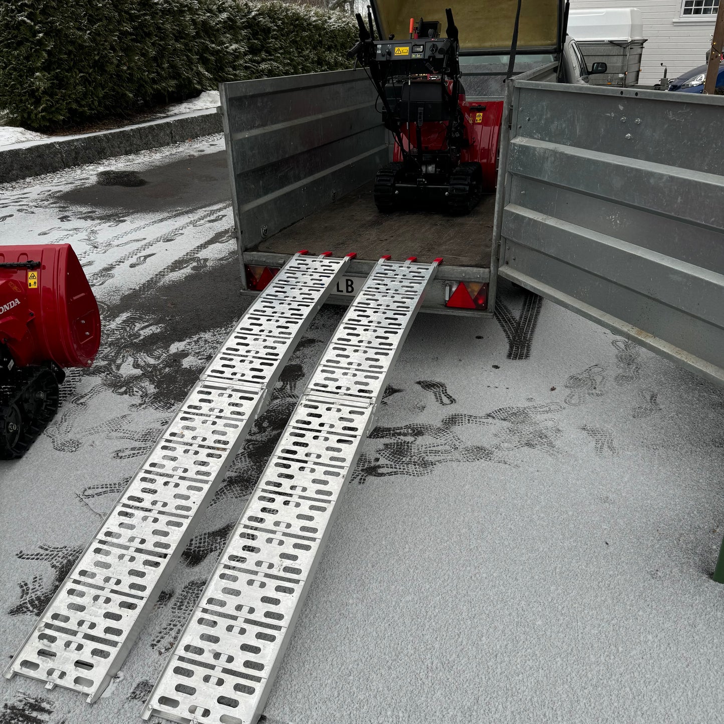 Snøfreser på henger, Honda HSS 970 AETD, Fregattveien