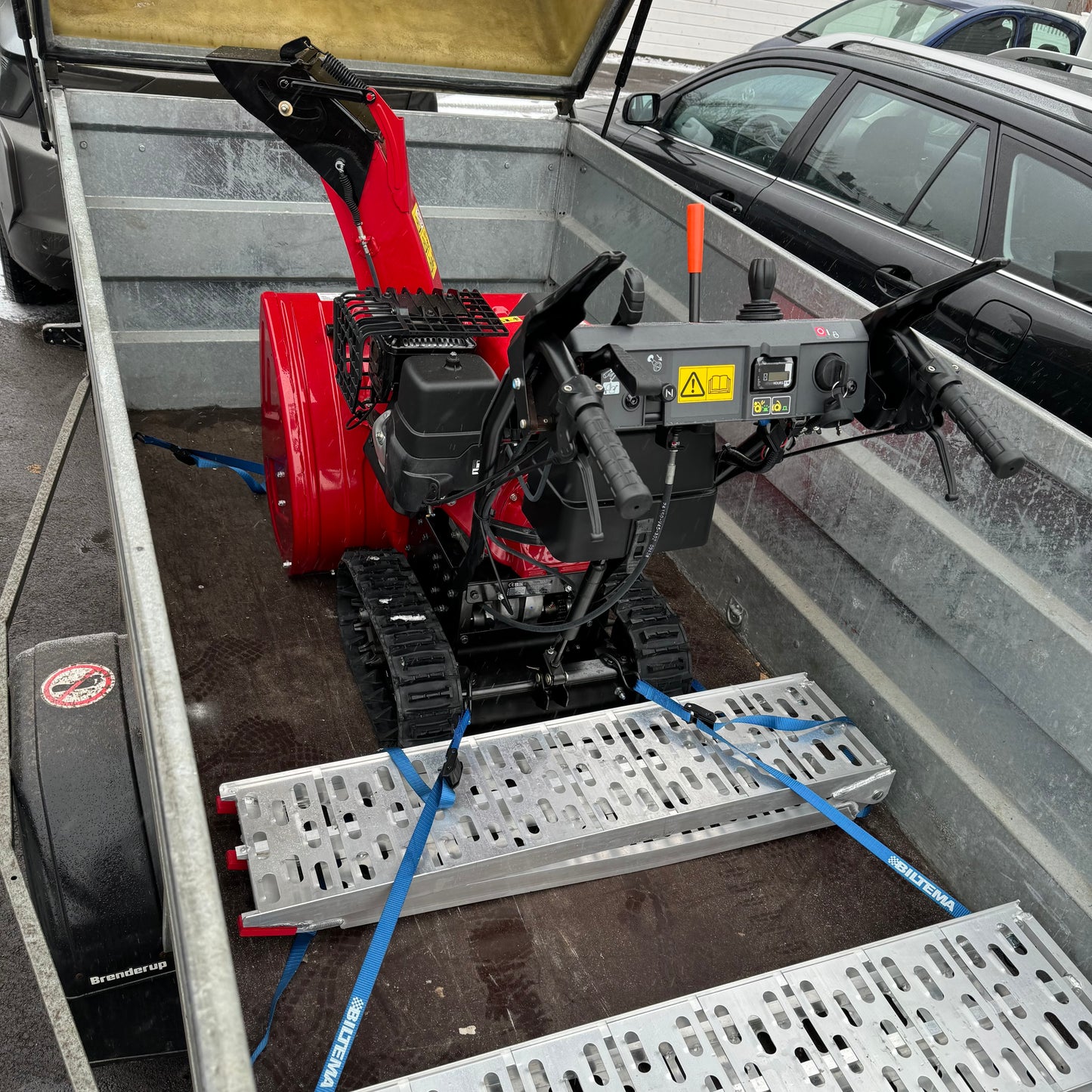 Snøfreser på henger, Honda HSS 970 AETD, Fregattveien